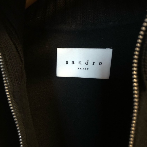 NWT Sandro wool cape - Picture 4 of 9